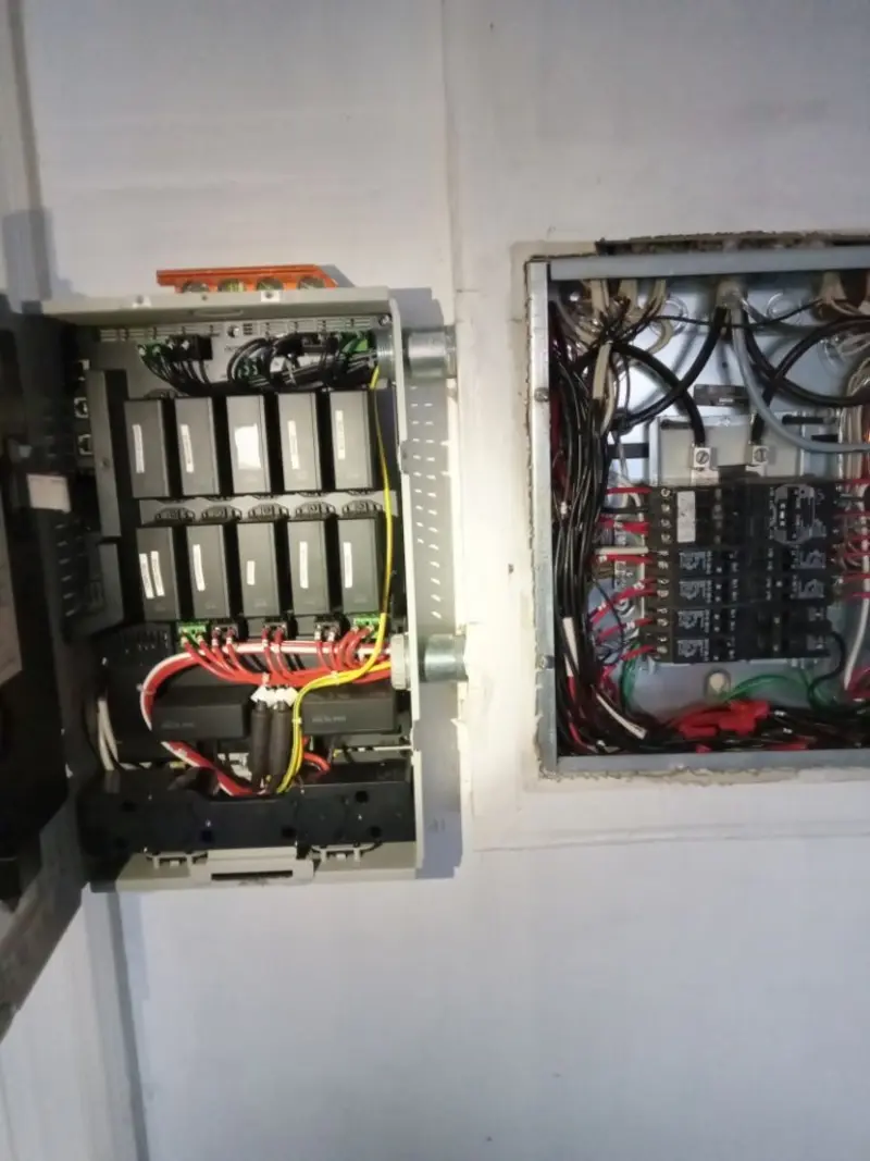 Electrical panel upgrade completed for Electrical Inspection in Lawrence
